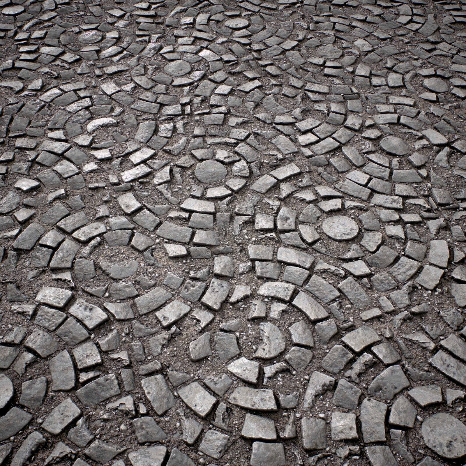 ArtStation - Medieval cobblestone 4K PBR textures | Game Assets