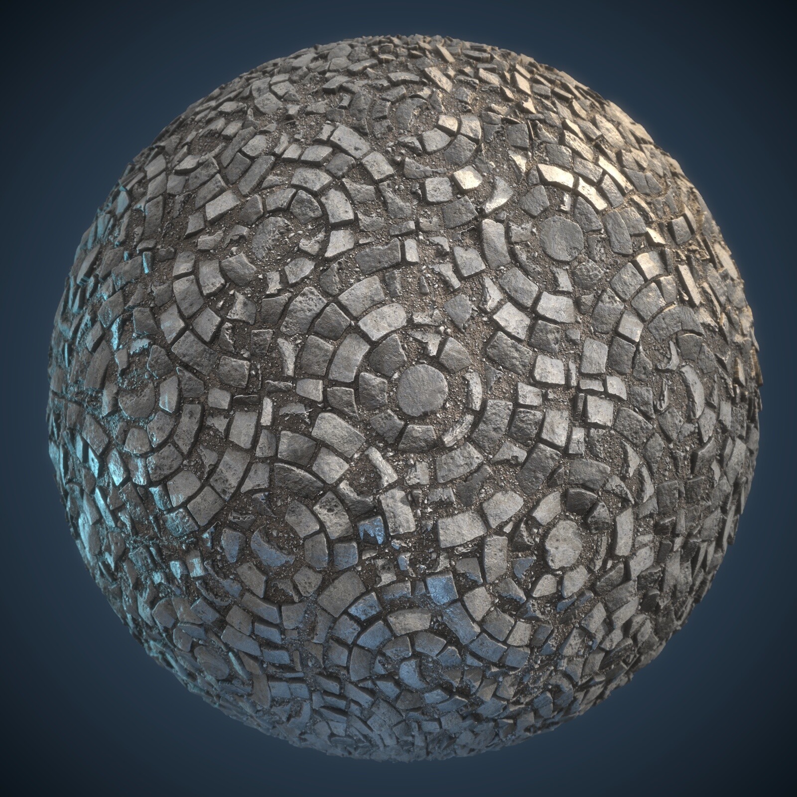 ArtStation - Medieval cobblestone 4K PBR textures | Game Assets