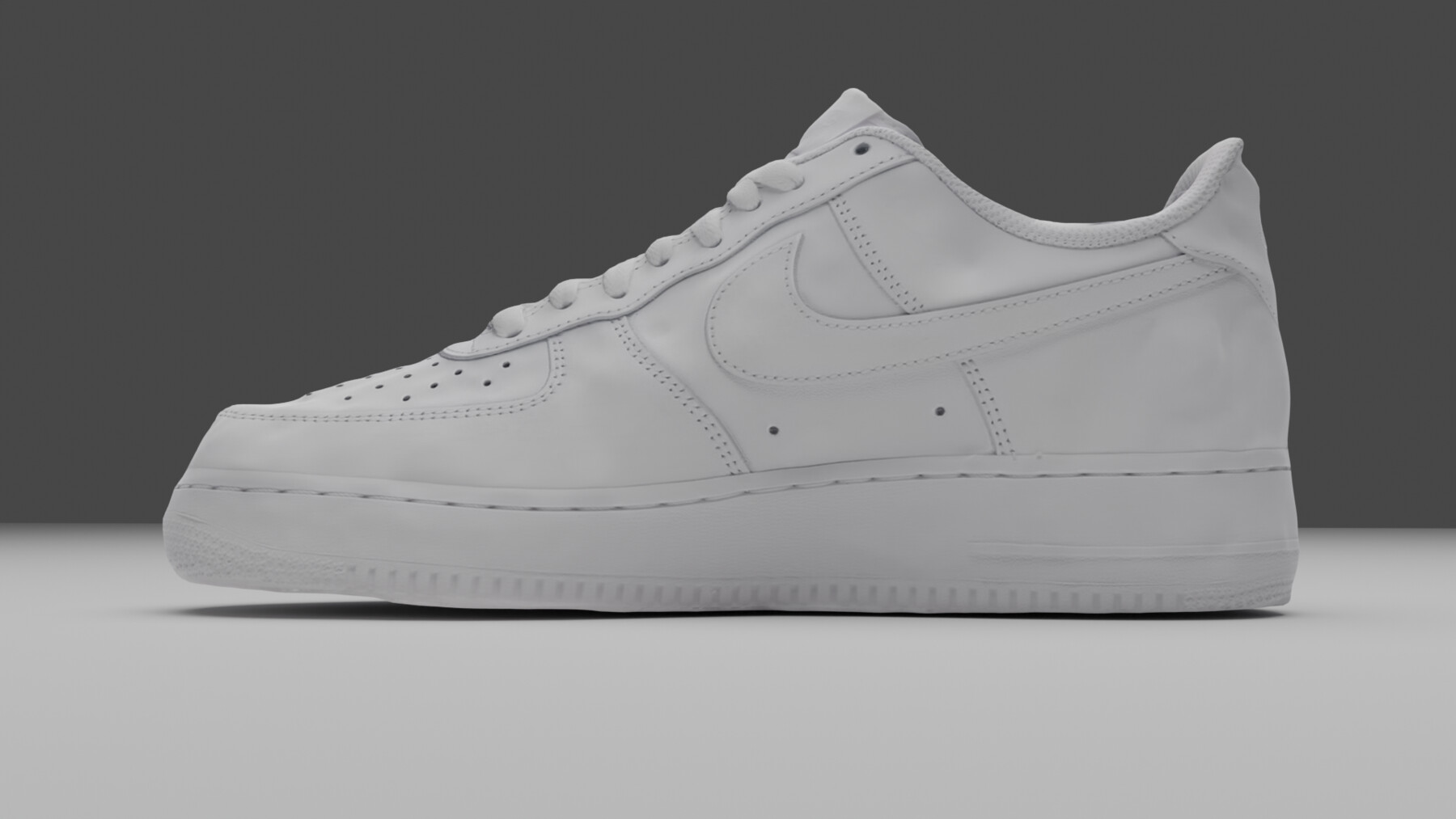 ArtStation - Nike Air Force 1 Low '07 White | Game Assets