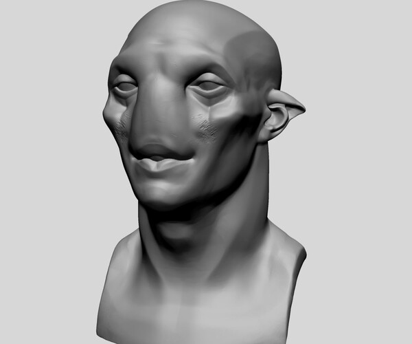 ArtStation - Male Head Planes and Different Shapes | Resources