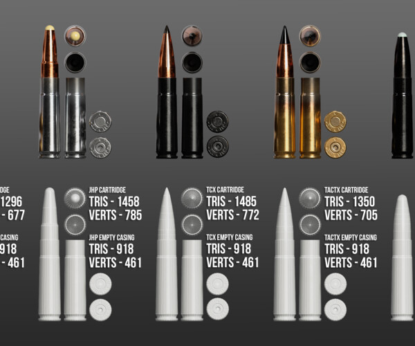 ArtStation 300 Blackout Ammo Assortment Pack .300 AAC BLK FMJ/JHP