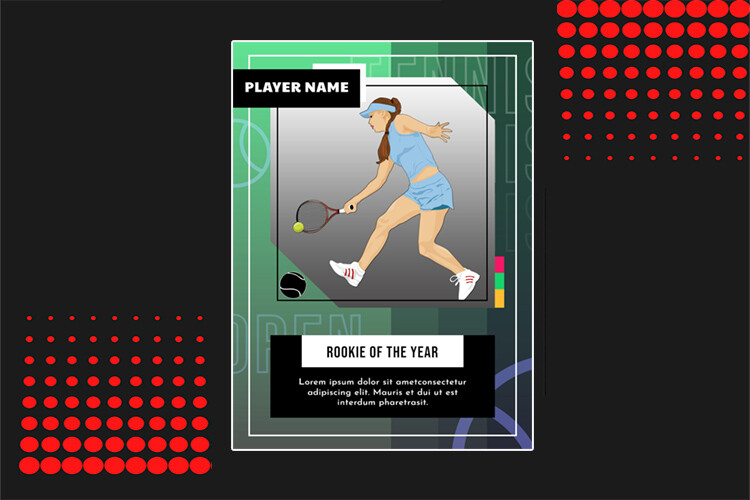 ArtStation Trading card template V3 Artworks