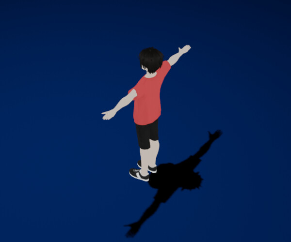 ArtStation - Anime Man Character - Basic Style 3 | Game Assets