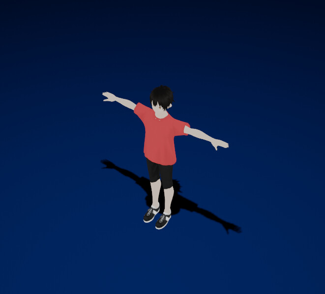 ArtStation - Anime Man Character - Basic Style 3 | Game Assets