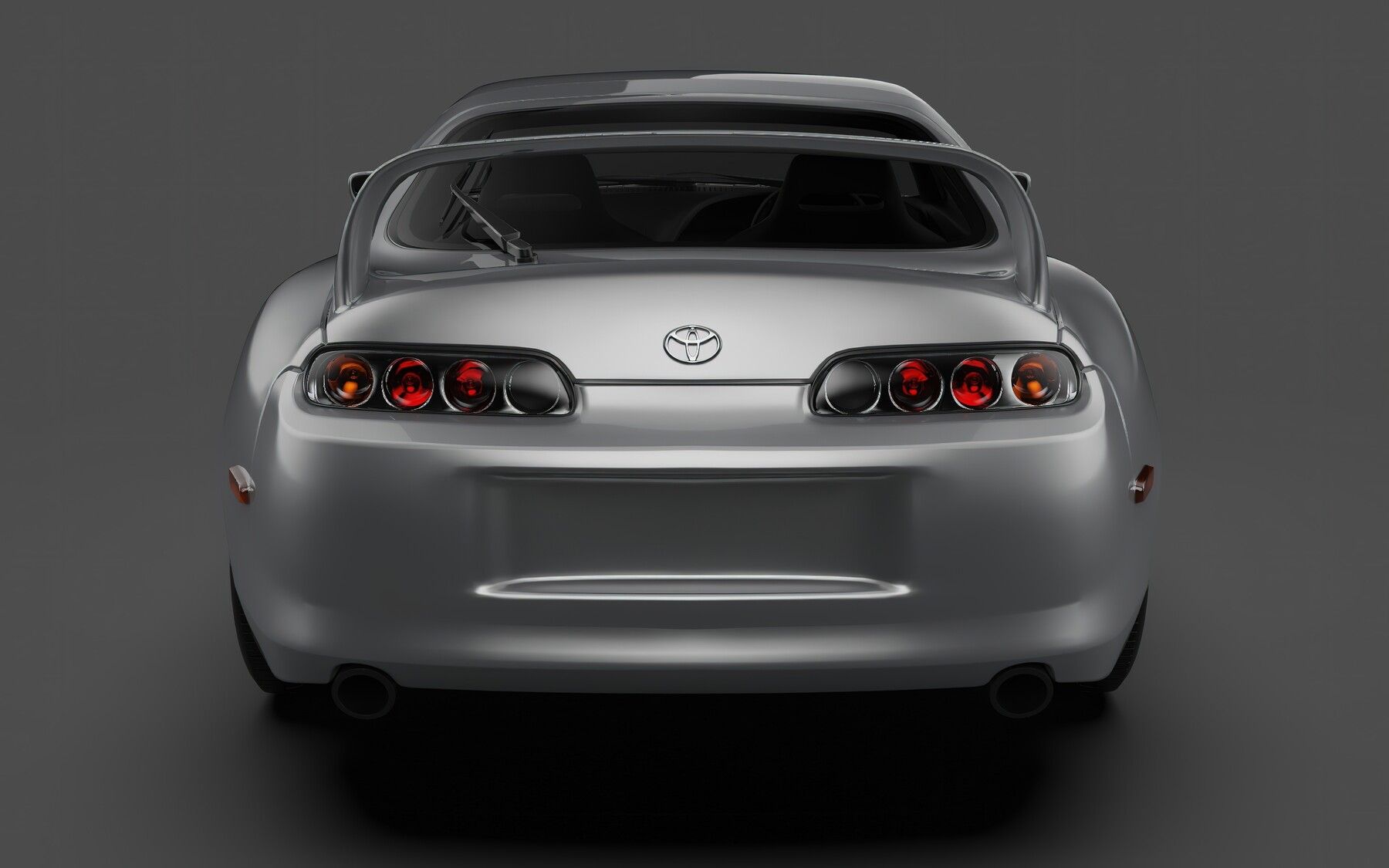 ArtStation - Toyota Supra 98 | Game Assets