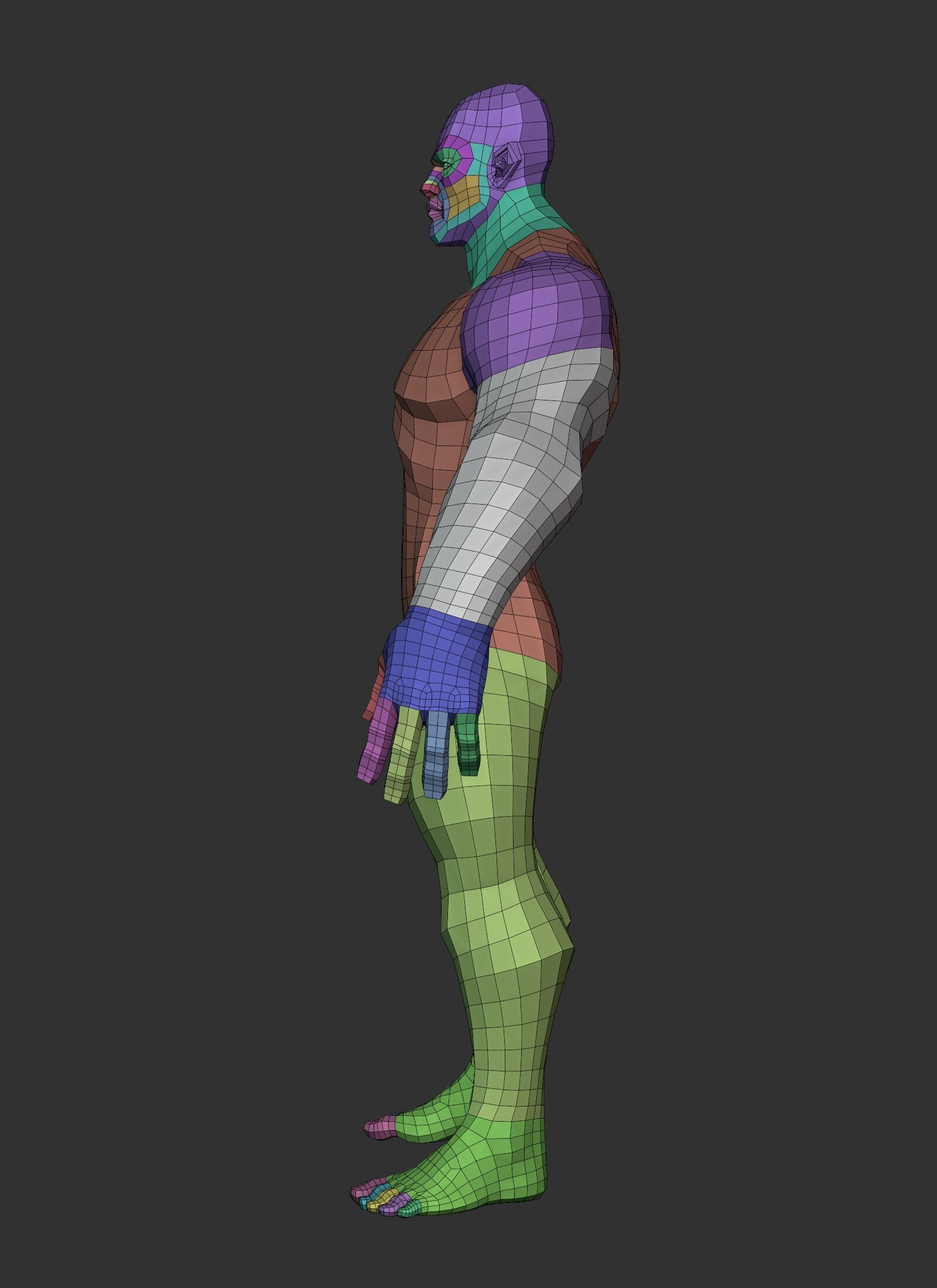 ArtStation - Stylized Hero Lowpoly Basemesh | Resources