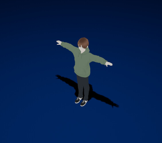 ArtStation - Anime Man Character - Basic Style 4 | Game Assets