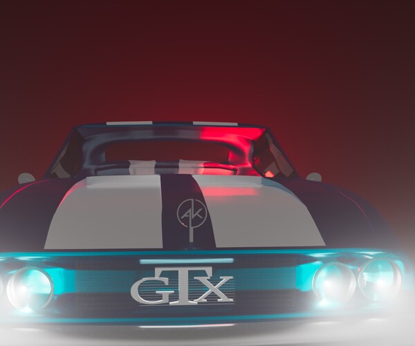 ArtStation Car Model Game Assets