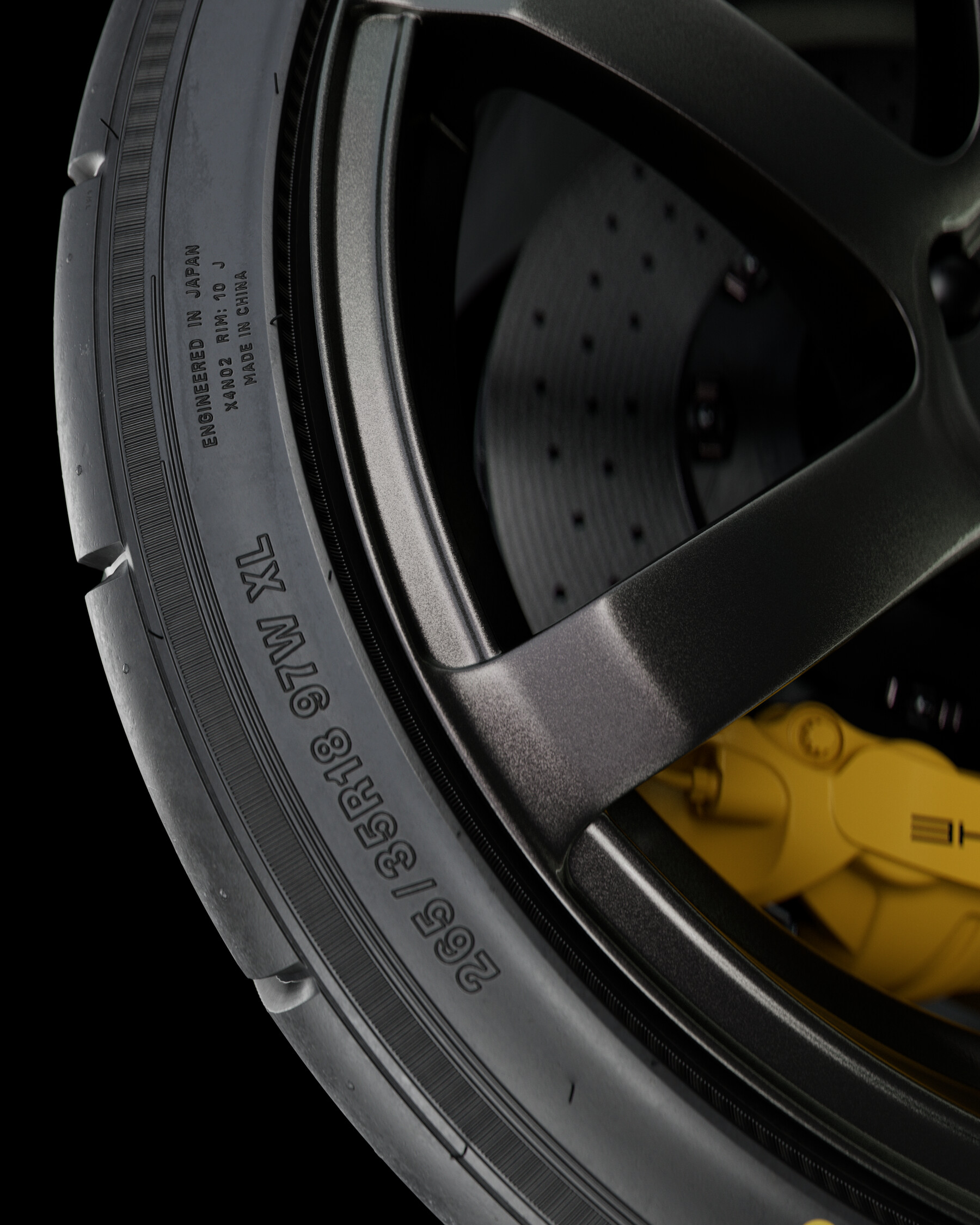 ArtStation - Valino Pergea 08RS • 265/35 R18 (97W) XL (Real World