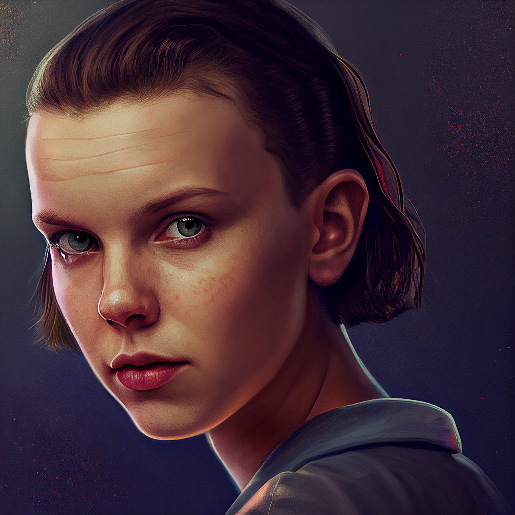 ArtStation - Digital Painting - Eleven Stranger Things | Artworks