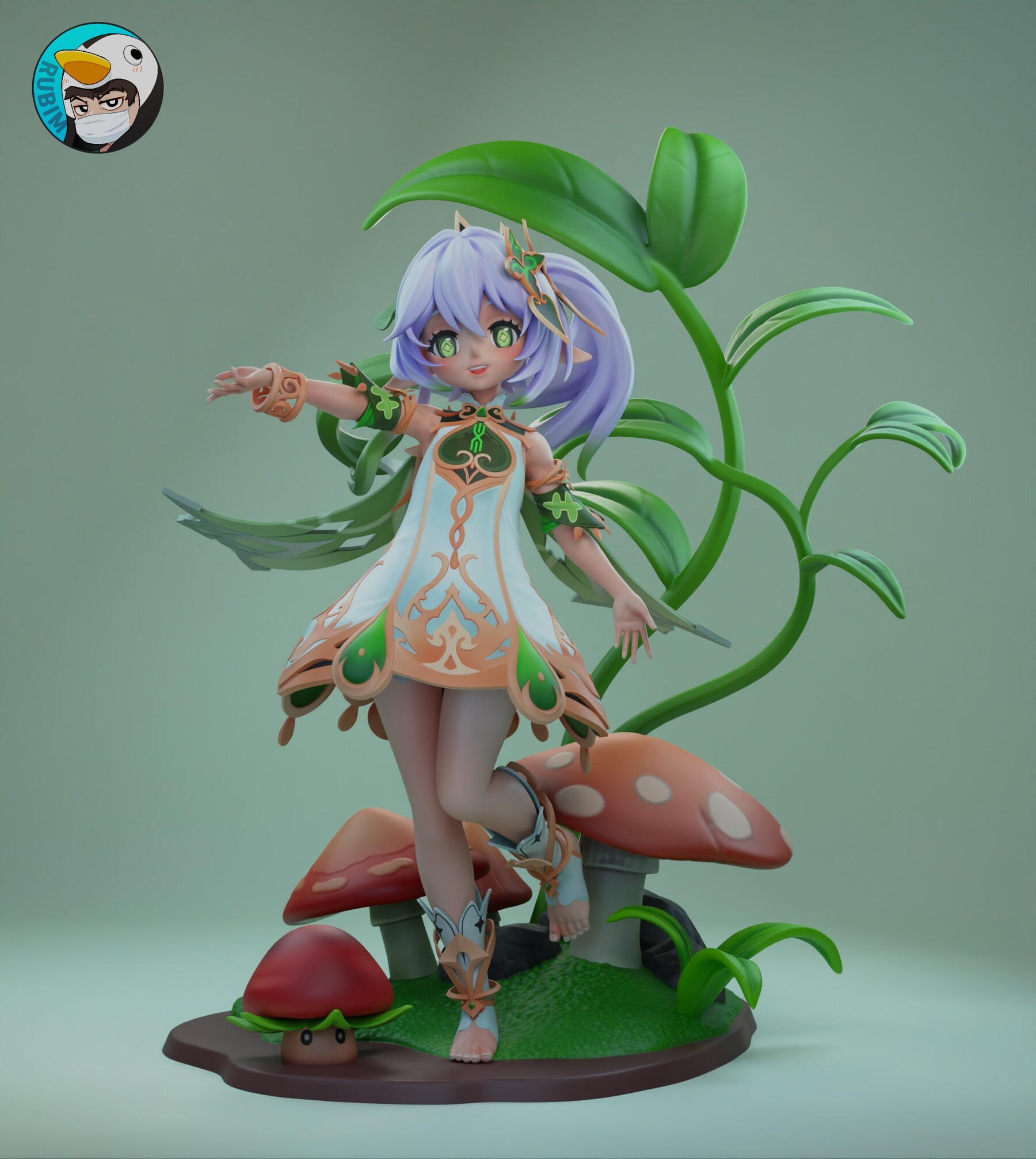 Collectible Genshin Impact Naida Figure - 07sd51l