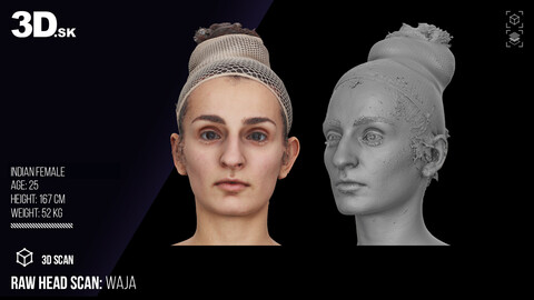 Raw Head Scan | Waja