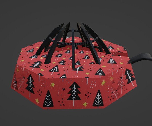 ArtStation Christmas tree stand Resources