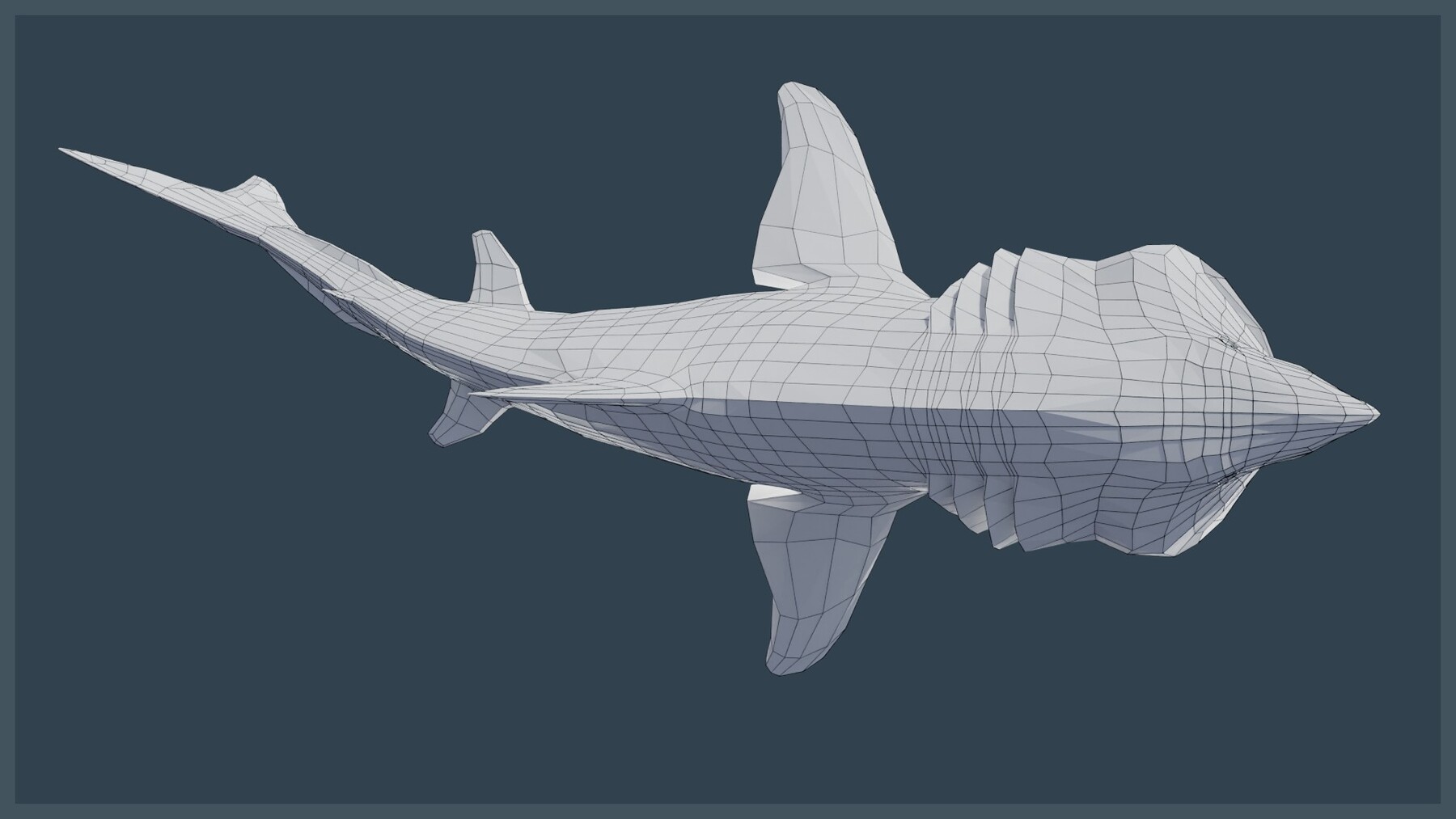 ArtStation - Animated Basking Shark | Game Assets