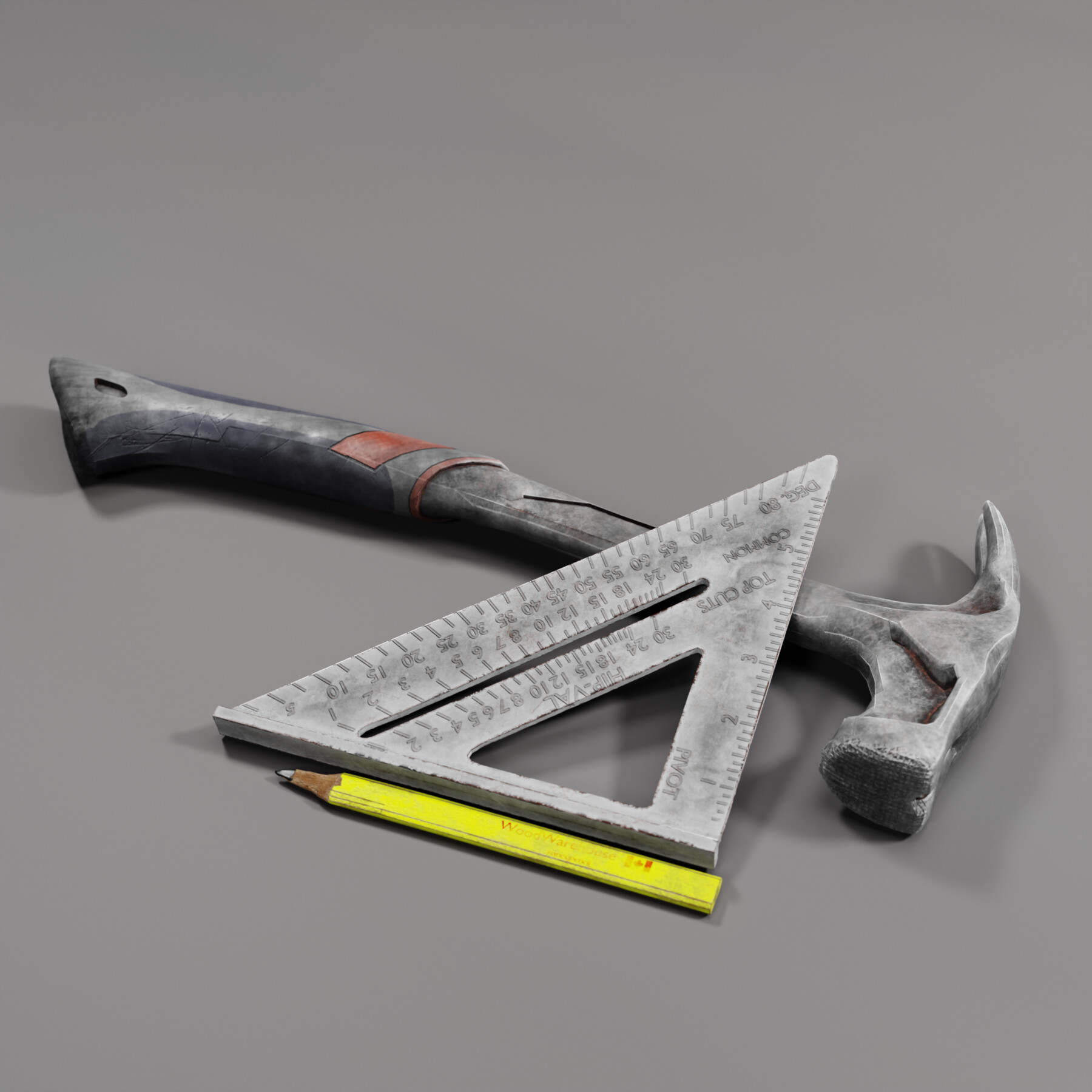 ArtStation Carpenters toolset Game Assets