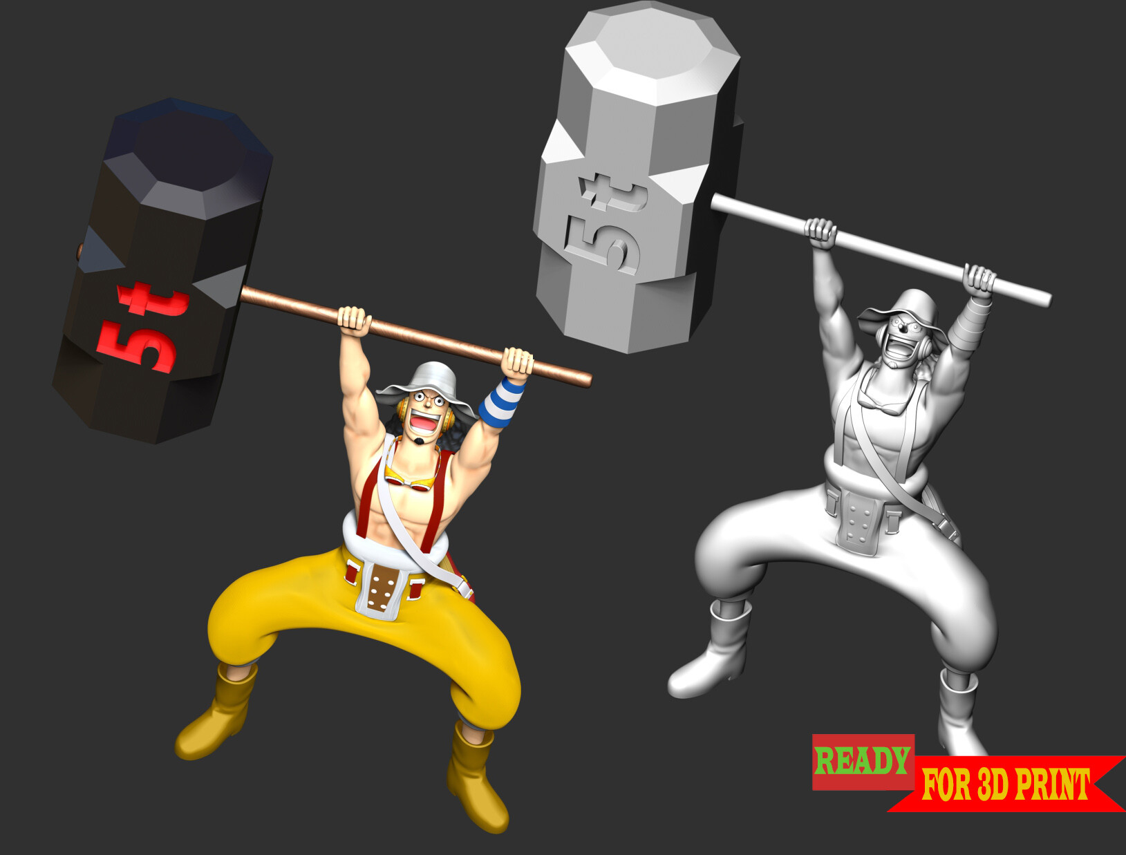 ArtStation - God Usopp - One Piece | Resources