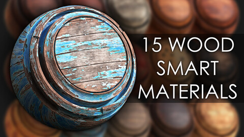 15 Wood Smart Materials (Vol.01), (Vol.02), (Vol.03)