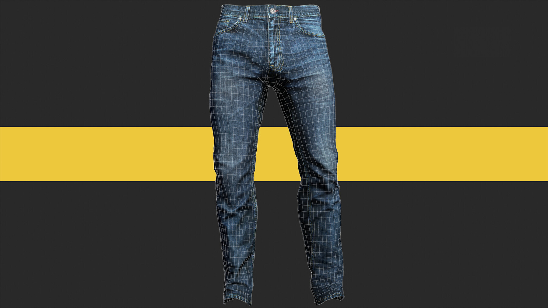 ArtStation - Bleu Jeans for Rigged Low-poly model | Resources