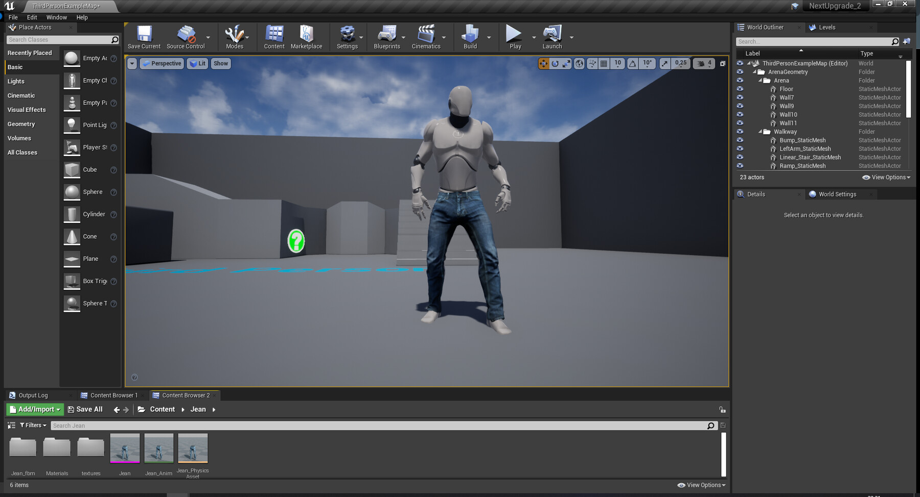 ArtStation - Realistic Bleu Jeans for Men Rigged Low-poly 3D model ...