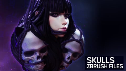Skulls - Zbrush Files