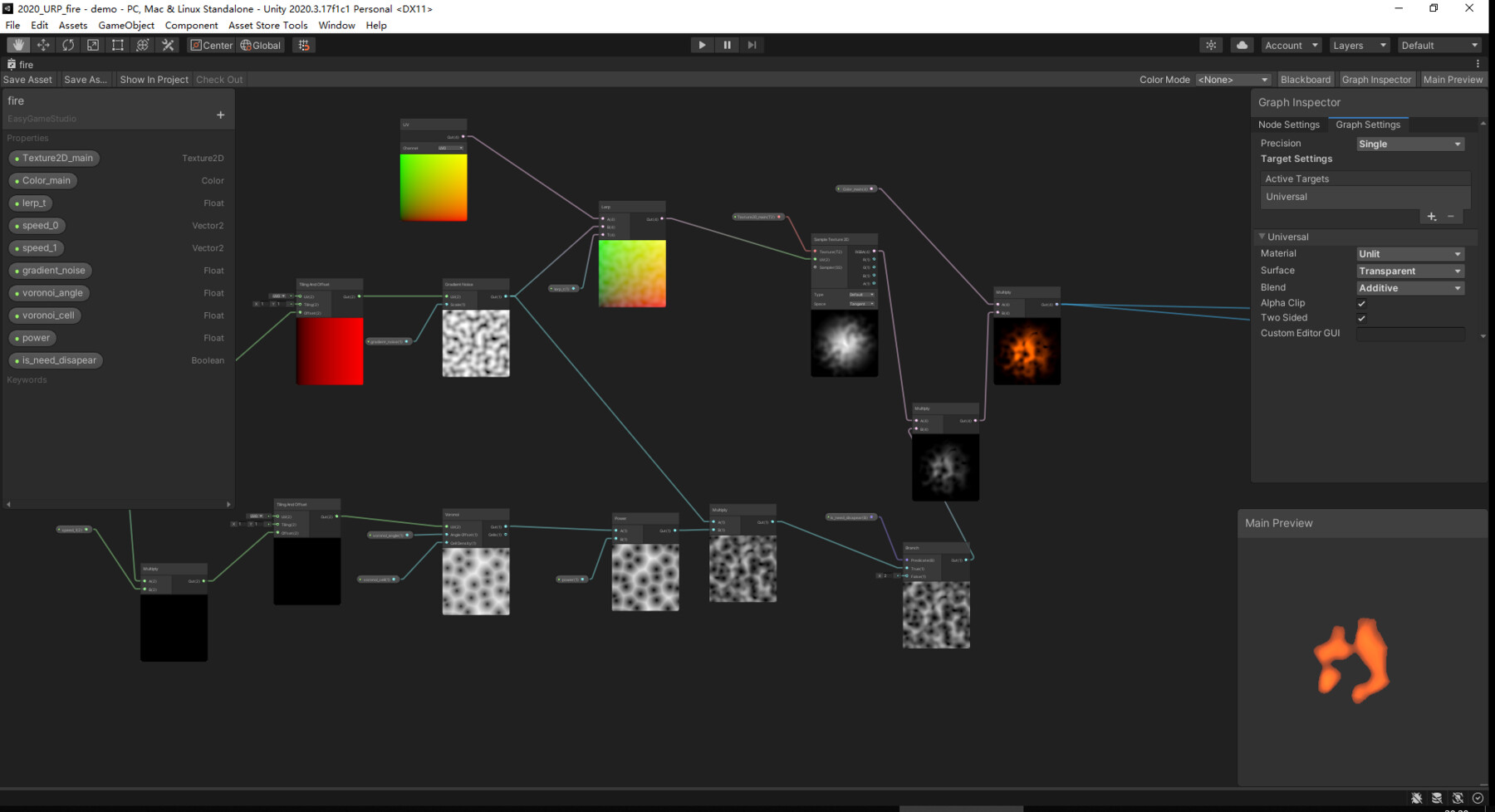 ArtStation - Unity VFX - Fire Effect | Game Assets