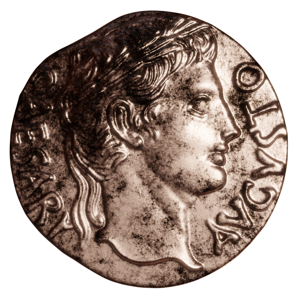 ArtStation ancient rome coinvictory over Parthia Game Assets