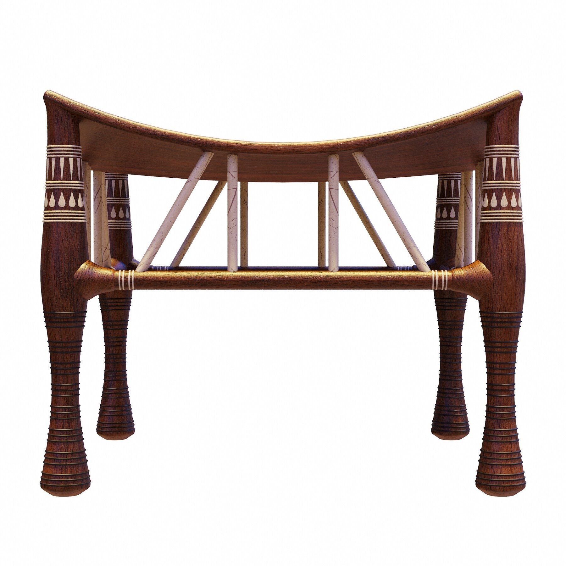 ArtStation Egyptian Furniture Kit Thebes Stool Resources