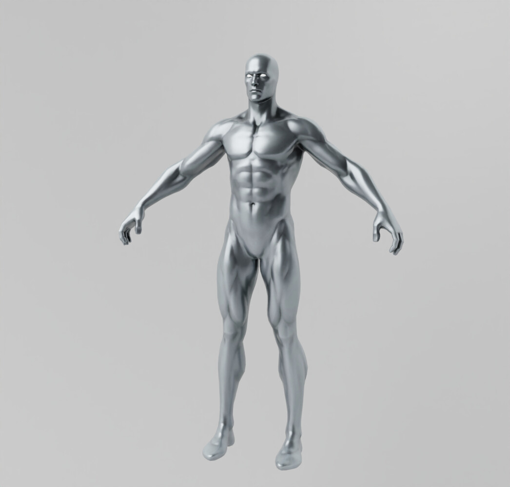 ArtStation - Silver Surfer Lowpoly Rigged | Resources