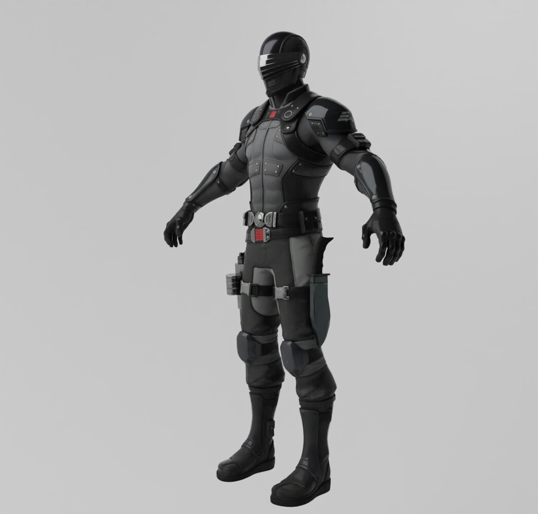 ArtStation - Snake Eyes Lowpoly Rigged | Resources