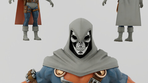 Taskmaster Lowpoly Rigged