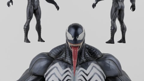 Venom Lowpoly Rigged