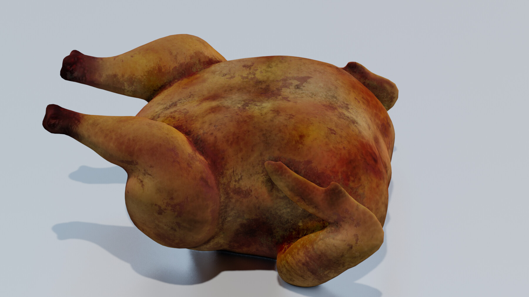 ArtStation - GRILLED CHICKEN FOOD LOW POLY GAME READY 3D MODEL | Game ...