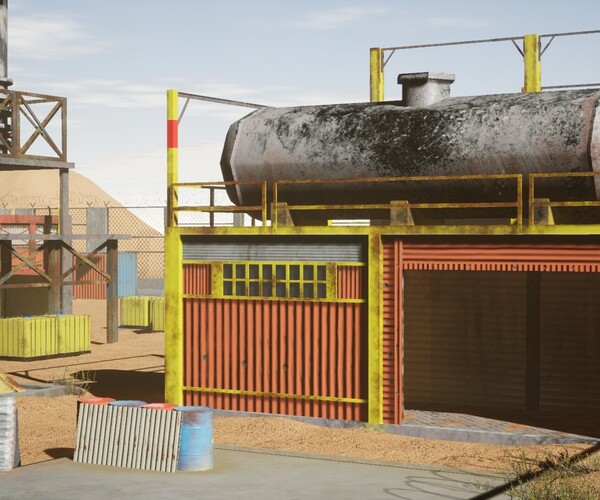 ArtStation - call of duty rust map | Game Assets