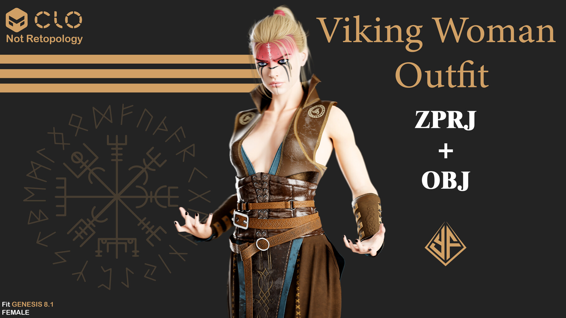 Viking Woman Dress Up Game html5