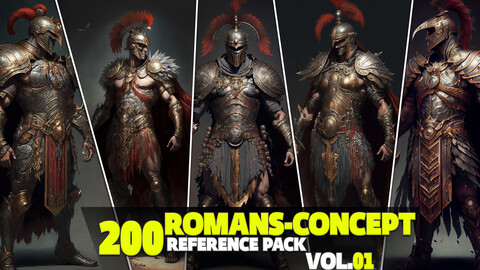200 Romans-Concept Reference Pack Vol.01