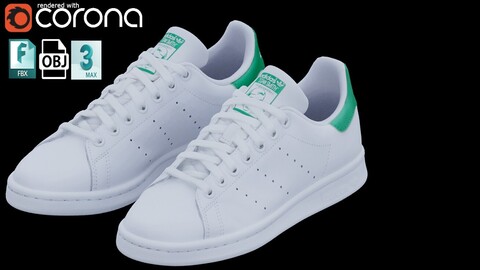 Adidas Stan SmIth Shoes Low-poly