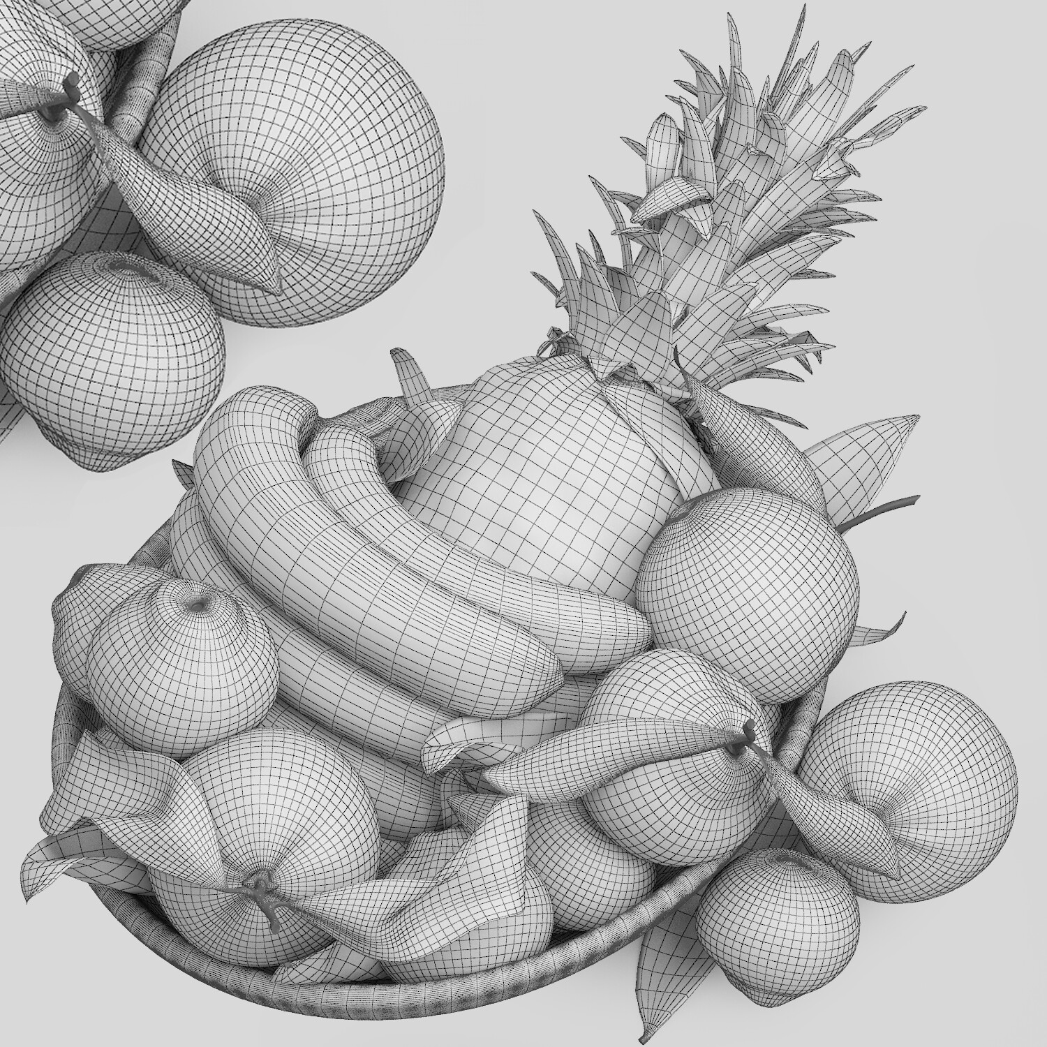 ArtStation - bowl of fruits | Game Assets