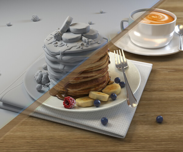 ArtStation - Pancake | Game Assets