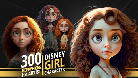 300 Disney Girl Character - References for Artist