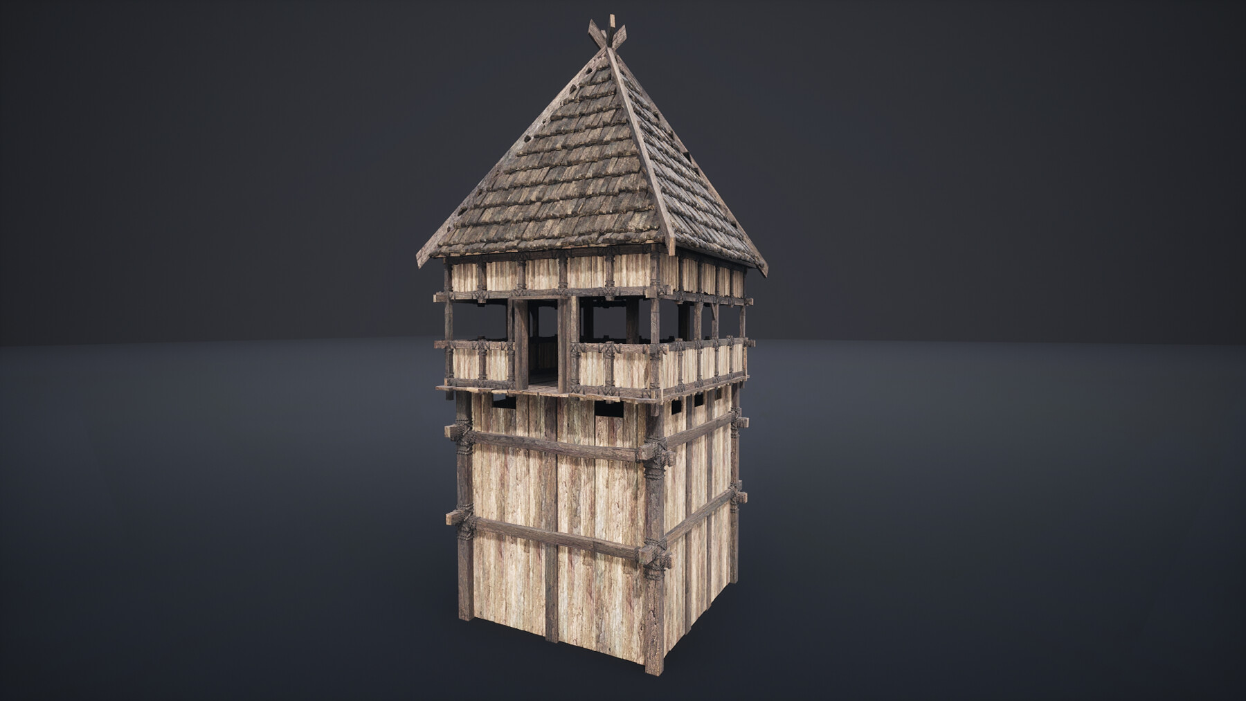 tall medieval tower