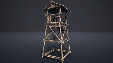 WATCHTOWER SCOUT TOWER FORT FORTRESS CASTLE WALLS AAA NEXTGEN