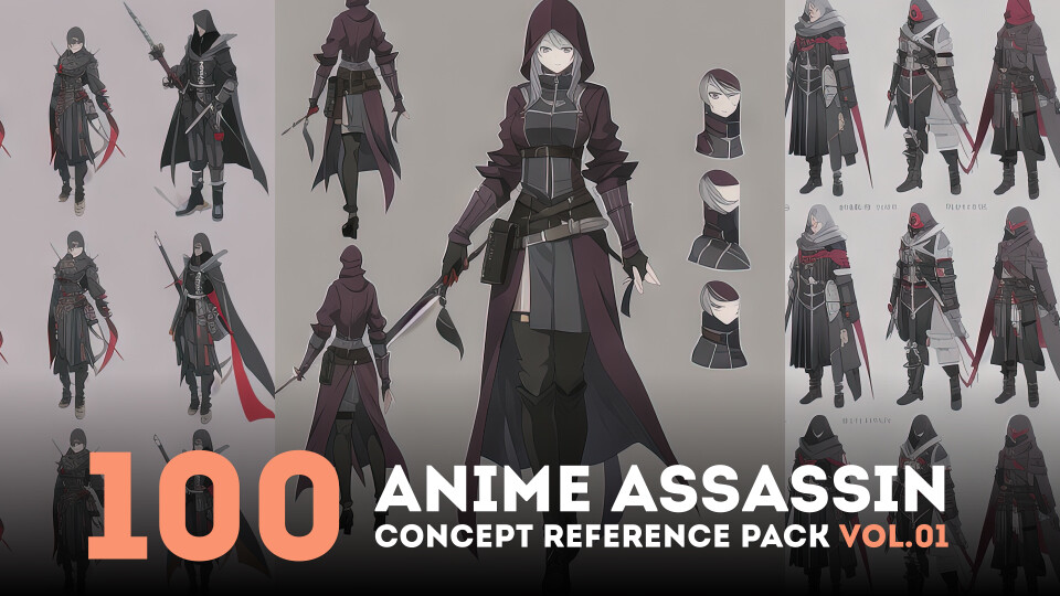 Assassin Character Anime Stock Illustration 1490420015 | Shutterstock