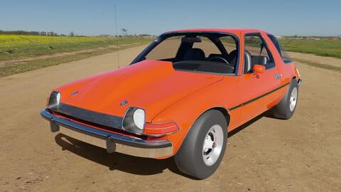 AMC Pacer X with Engine Sounds