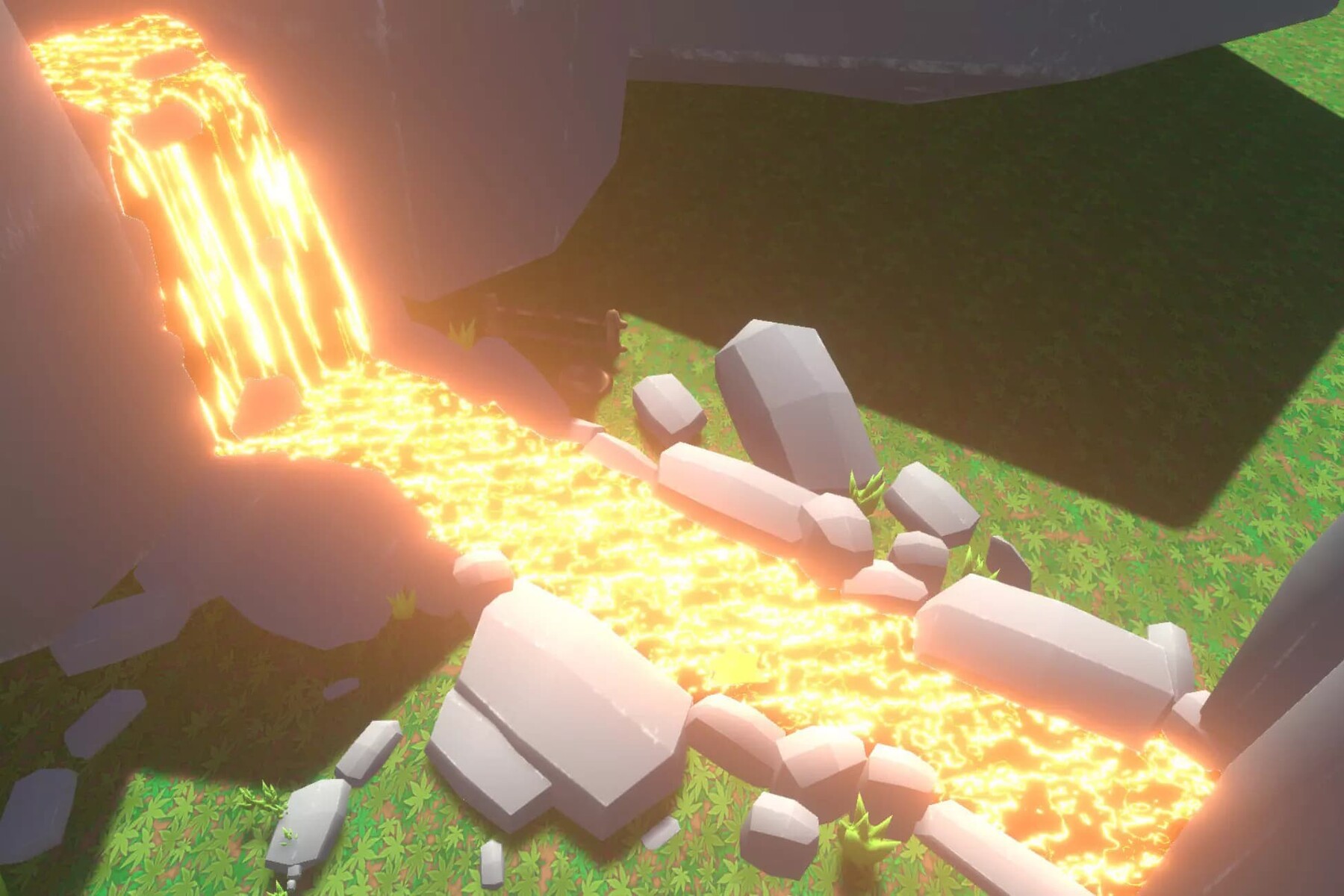 ArtStation - Unity Shader - Flowing Magma | Game Assets