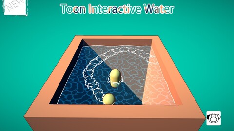 Unity Shader - Toon Interactive Water