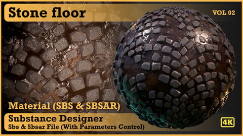 Stone Floor - VOL 02 - SBS & SBSAR