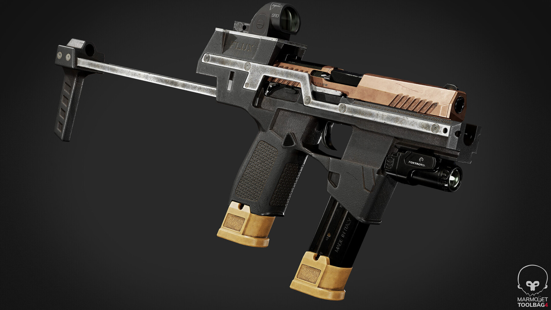 ArtStation - Flux Defense MP17 System: Sig Sauer M17 & P320 | Game Assets