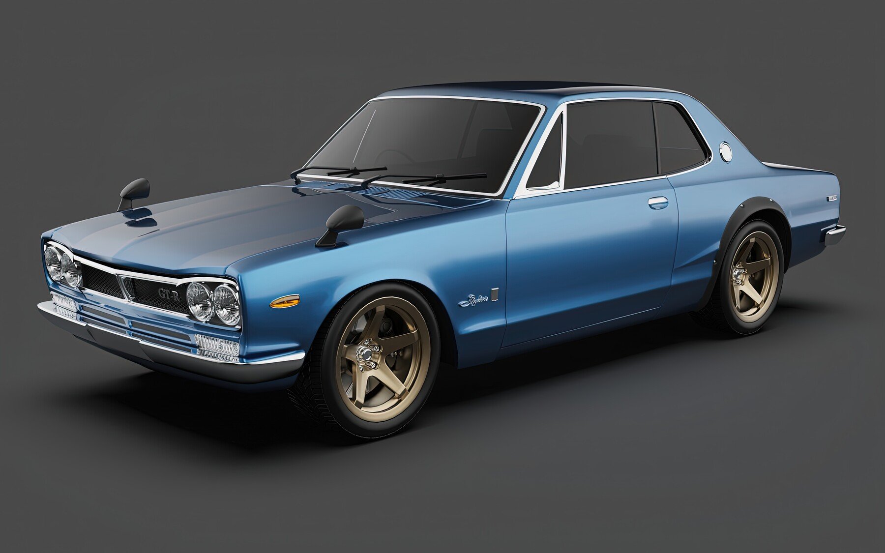 ArtStation - Nissan Skyline 2000 GT | Game Assets