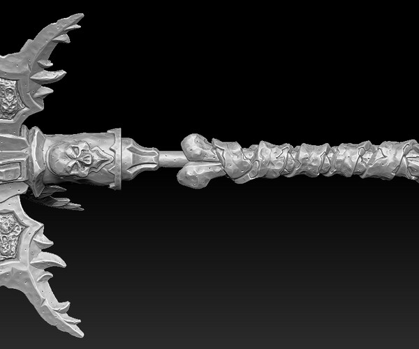 ArtStation - Undead weapons collection 3d print | Resources