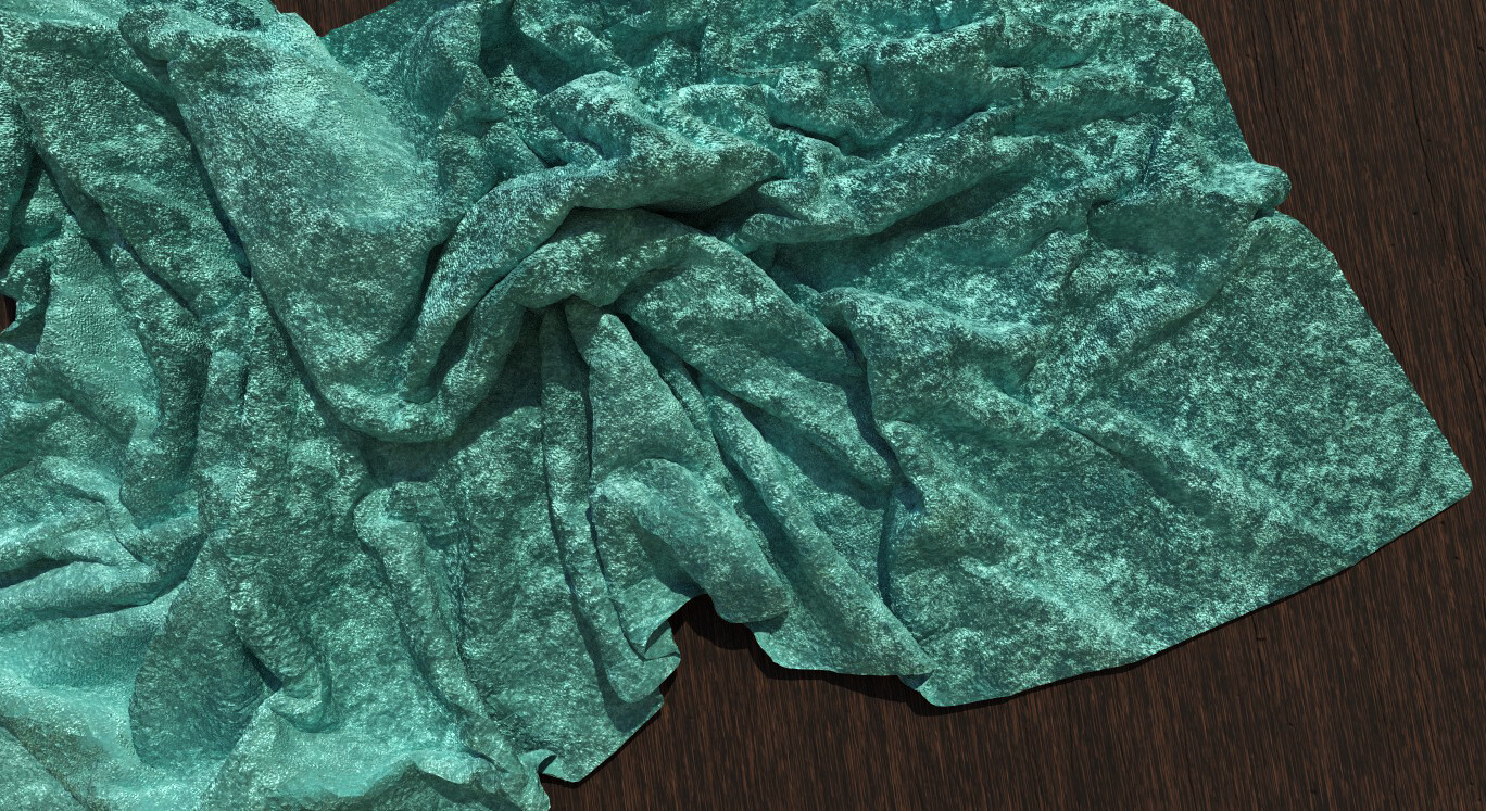 ArtStation - fabric _ HIGH QUALITY VELVET FABRIC SMART MATERIALS ...